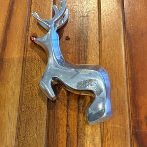 NAMBE RED NOSED REINDEER, Christmas Decoration, 4 1/2"